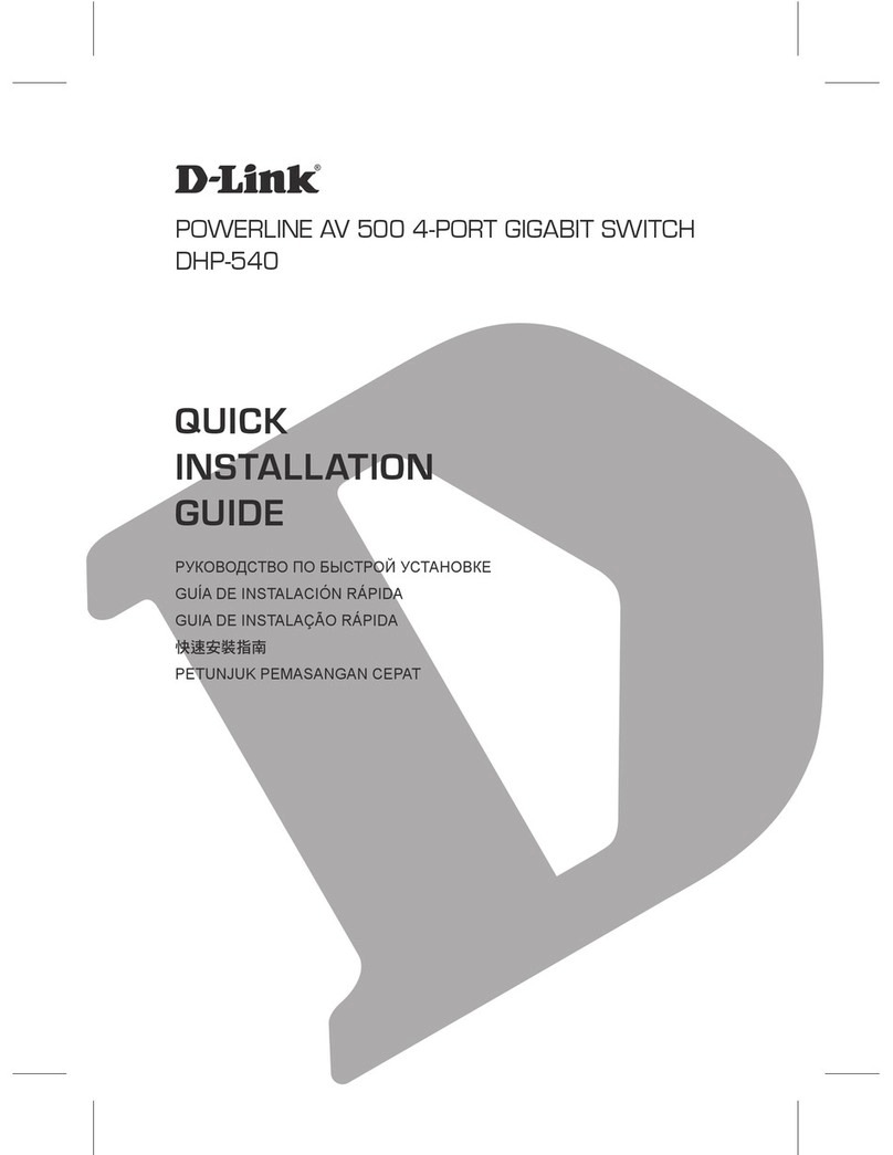 D-Link DHP-540 User manual D-Link DHP-540 User manual