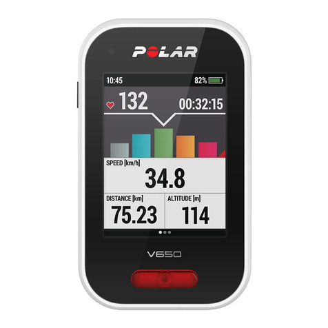 Polar Electro V650 user manual