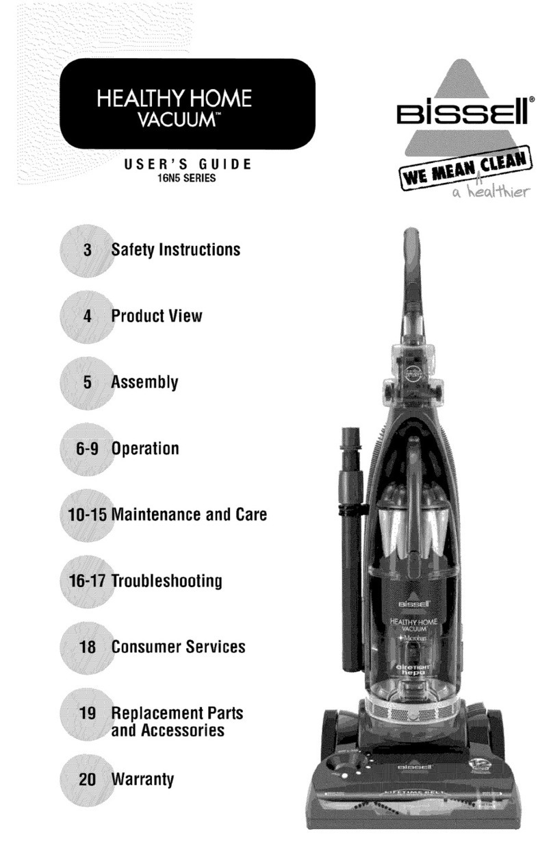 Bissell 16N5 Series user guide
