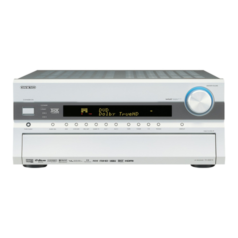 Onkyo TX SR875 - AV Receiver Service manual
