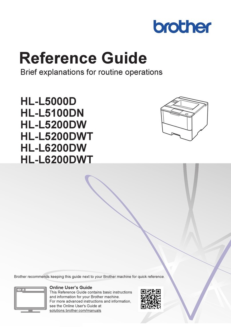 Brother HL-L5000D User manual