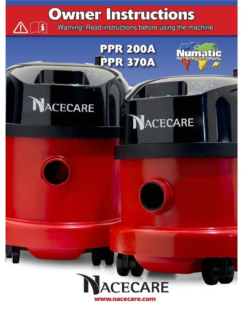 Nacecare PPR 200A Owner's instructions