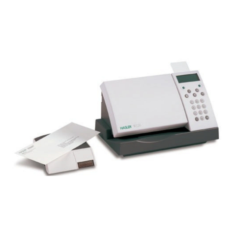 Hasler WJ20 User manual