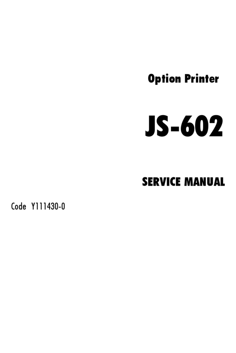 Olivetti JS-602 Service manual