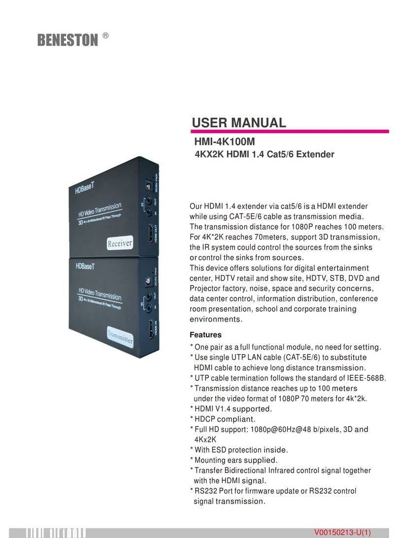 Beneston HMI-4K100M user manual