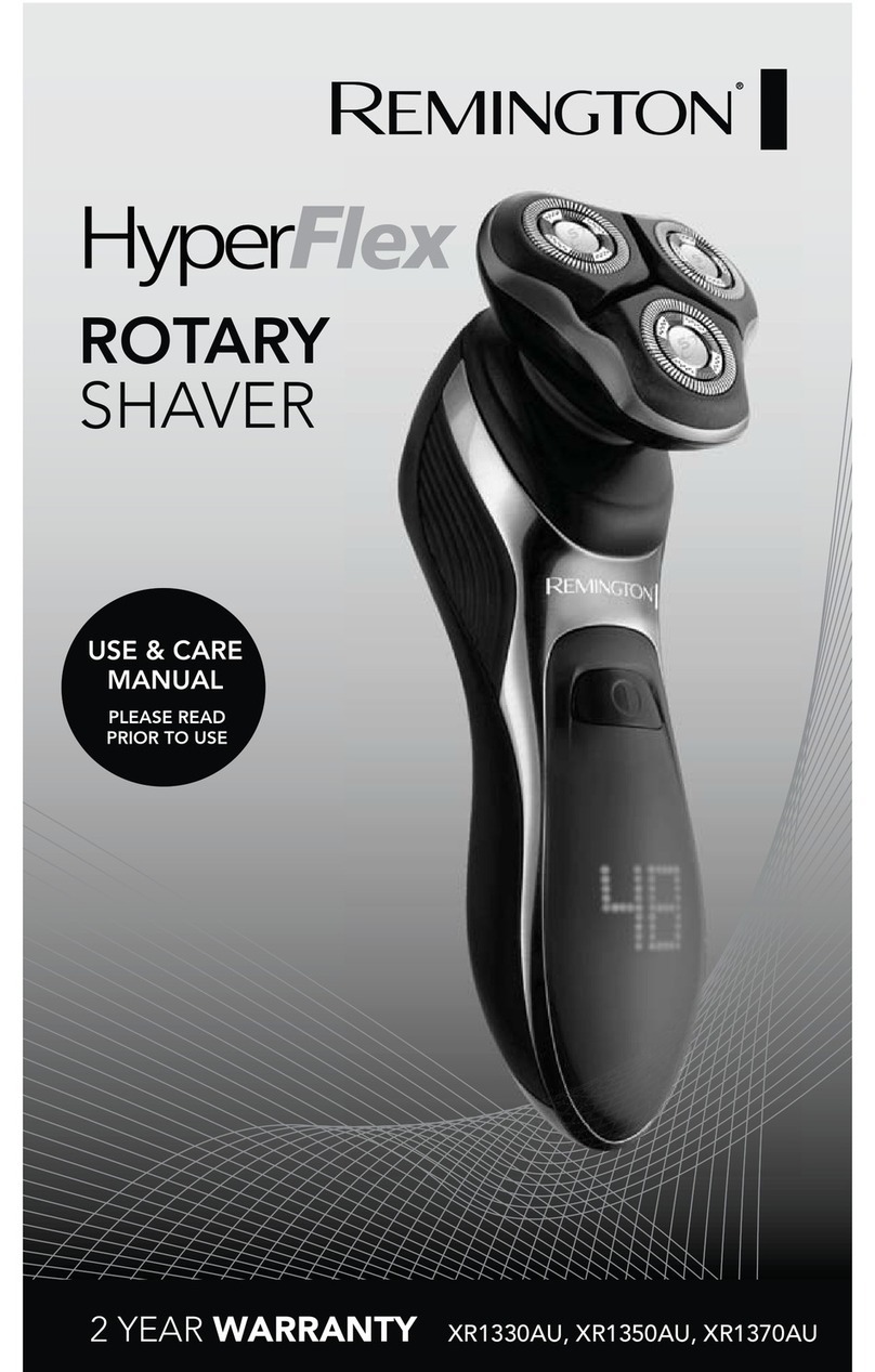 Remington XR1330 User manual