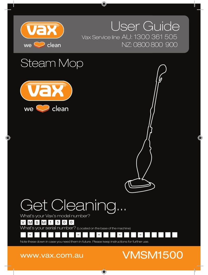 Vax VMSM1500 User manual