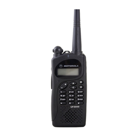 Motorola GP2000 User manual