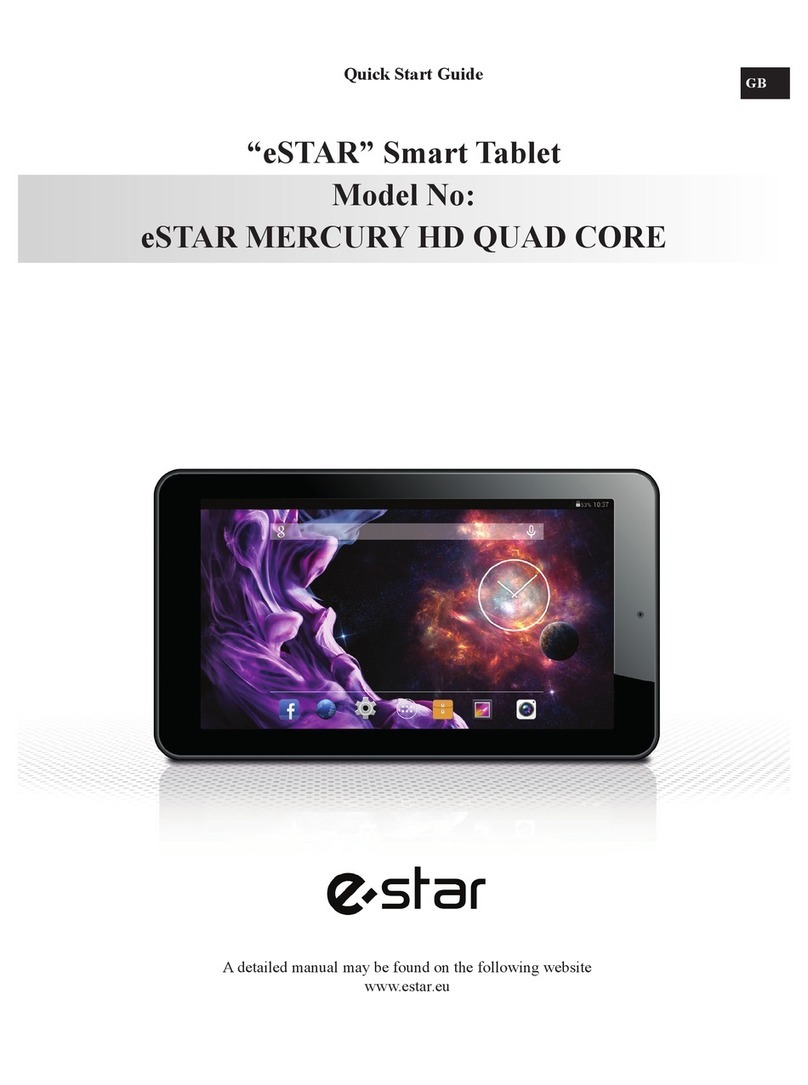 E Star MERCURY HD QUAD CORE User manual