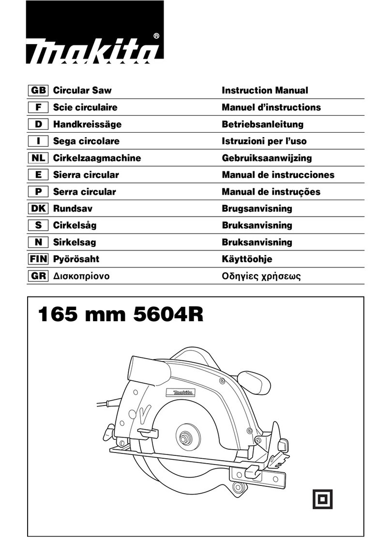 Makita 5604R instruction manual