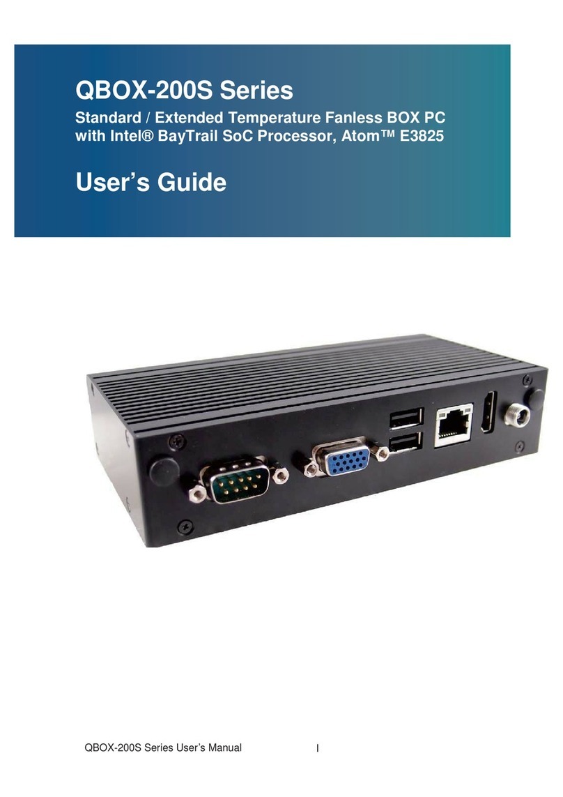 Quanmax QBOX-200S User manual Quanmax QBOX-200S User manual