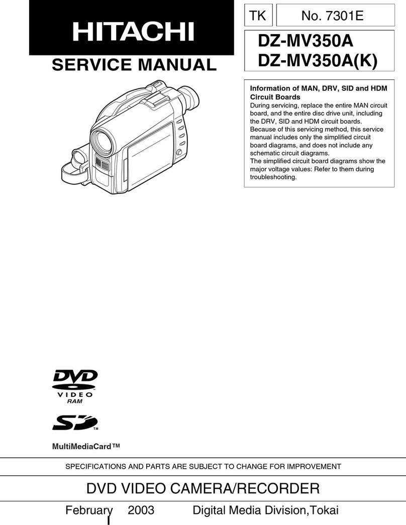 Hitachi DZ-MV350A - Camcorder User manual
