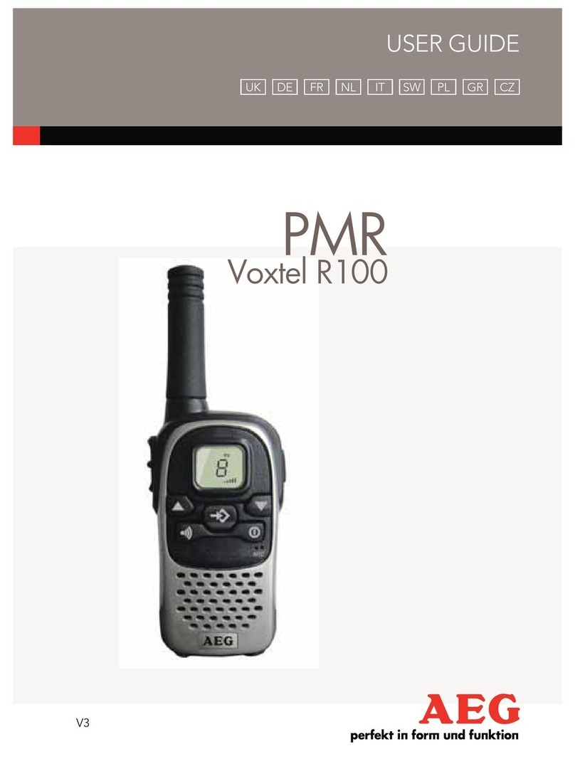 AEG VOXTEL R100 User manual