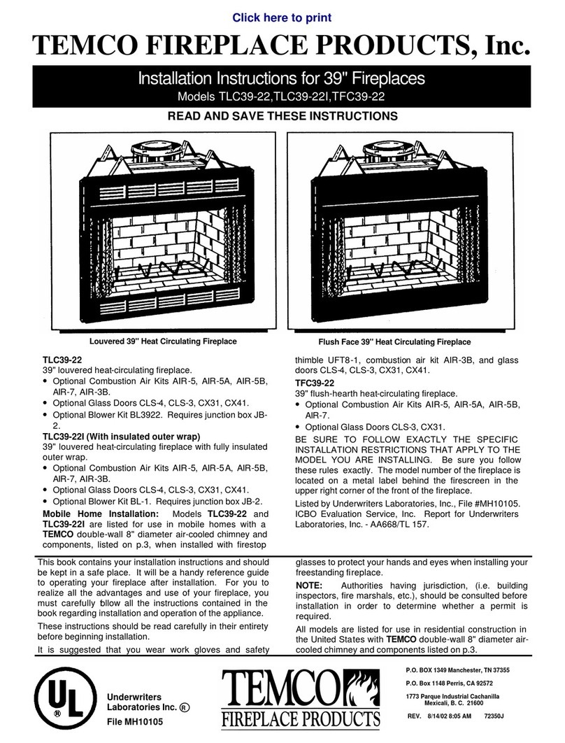 Temco TLC39-22 User manual