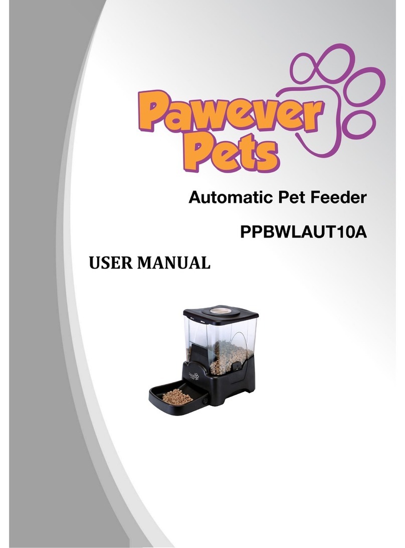 Pawever Pets PPBWLAUT10A user manual
