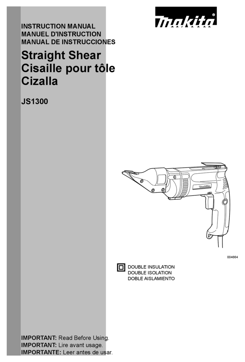 Makita JS1300 instruction manual