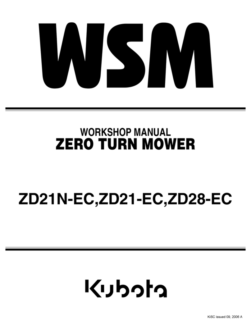 Kubota ZD21N-EC Instruction manual