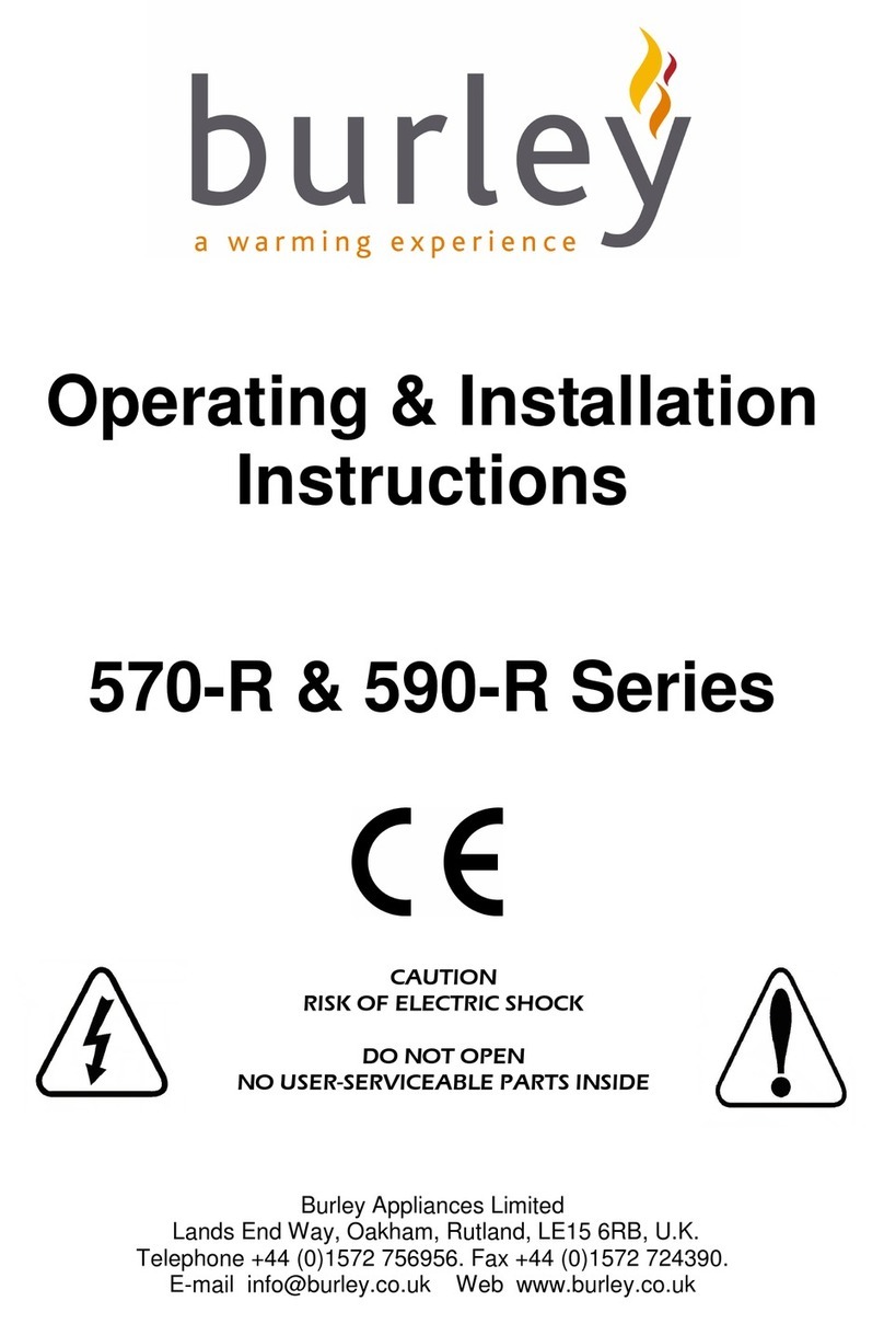 Burley 570-R Series Operating & installation instructions Burley 570-R Series Operating & installation instructions