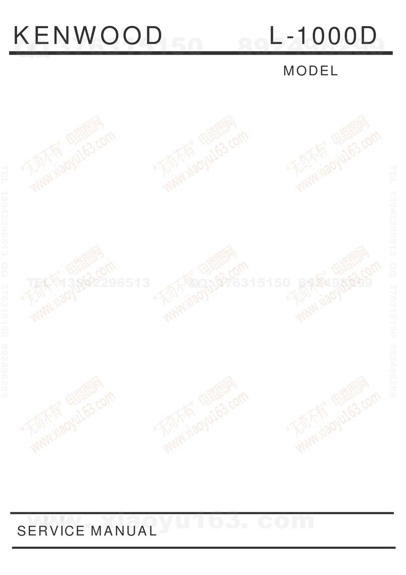 Kenwood L-1000D User manual