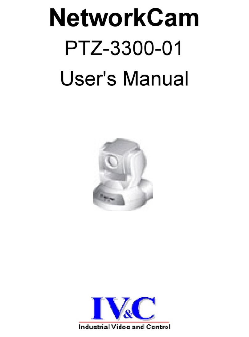 ivc PTZ-3300-01 User manual