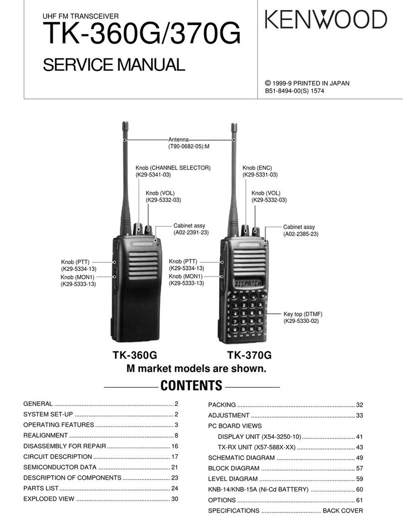 Kenwood TK-360G Service manual