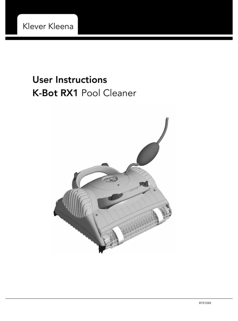 Klever Kleena K-Bot RX1 User instructions