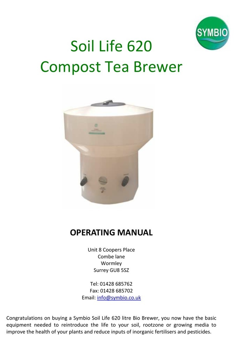 symbio Soil Life 620 operating manual