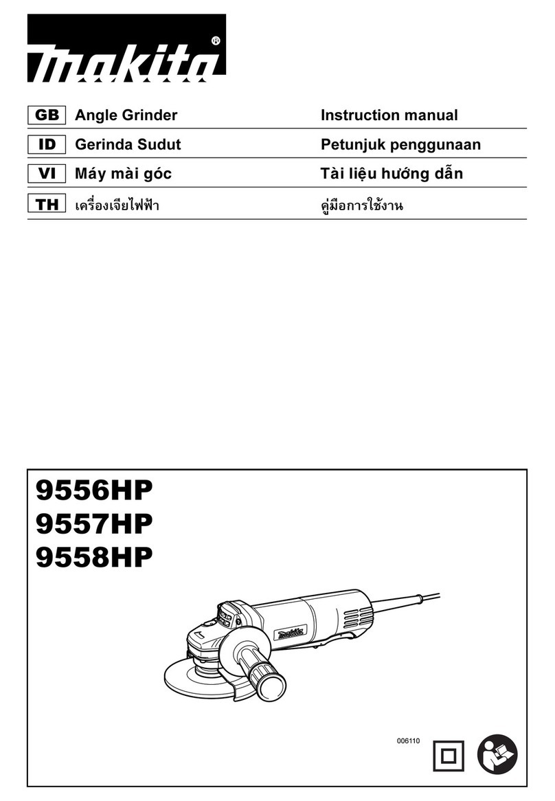 Makita 9556HP instruction manual