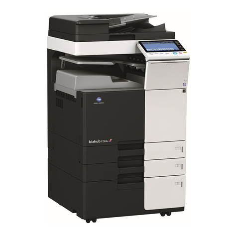 Konica Minolta bizhub 364e Specification & installation guide