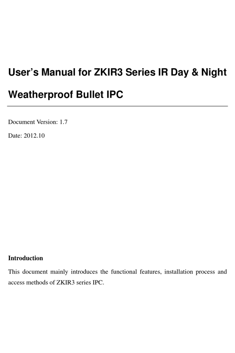 zkivision ZKIR3 Series User manual