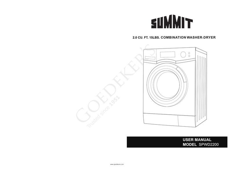 Summit SPWD2200 User manual