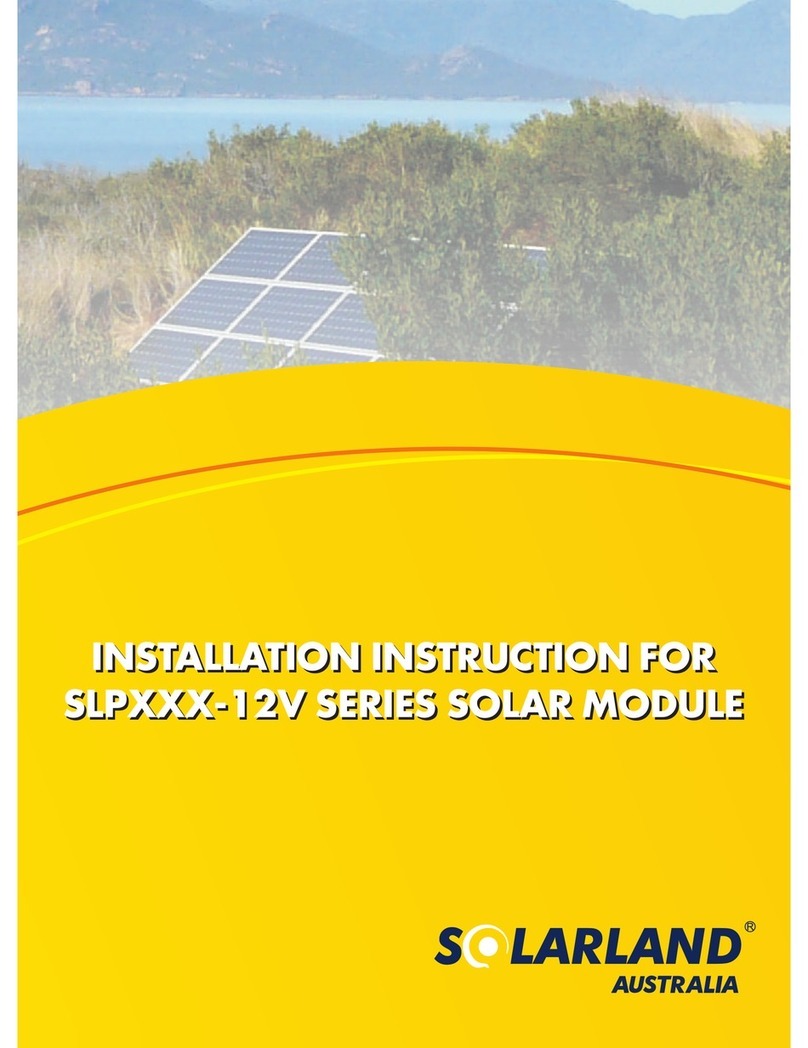 Solarland SLP010-12V Installation and instruction manual