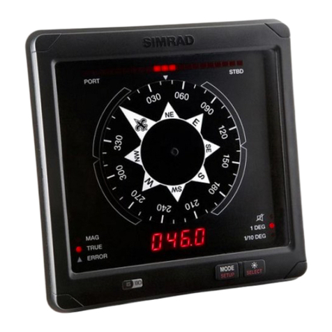 Simrad IS80 Heading Repeater HR80 User manual