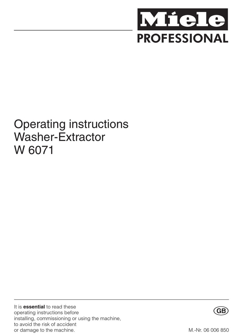 Miele W 6071 User manual