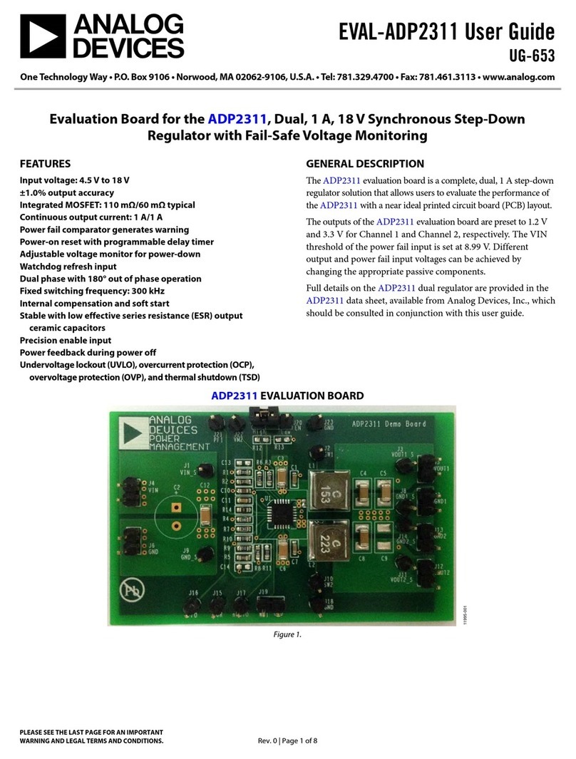 Analog Devices EVAL-ADP2311 User manual