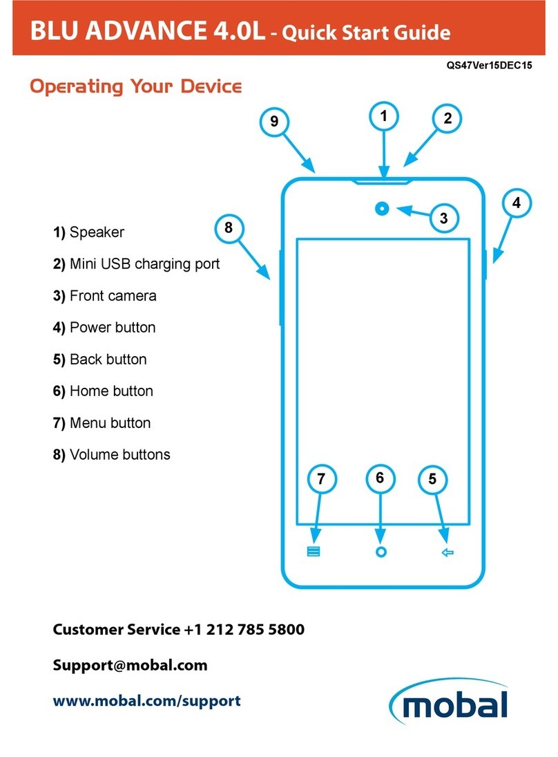 Blu ADVANCE 4.0L quick start guide