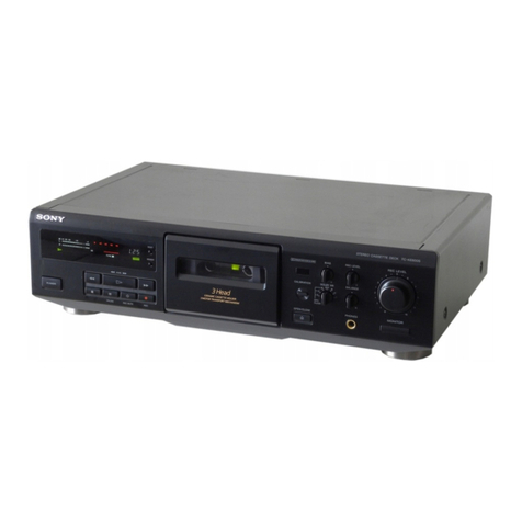 Sony TC-KE600S User manual Sony TC-KE600S User manual