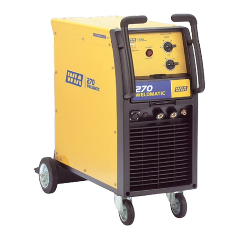 WIA Weldmatic 270 CP132-2 User manual WIA Weldmatic 270 CP132-2 User manual