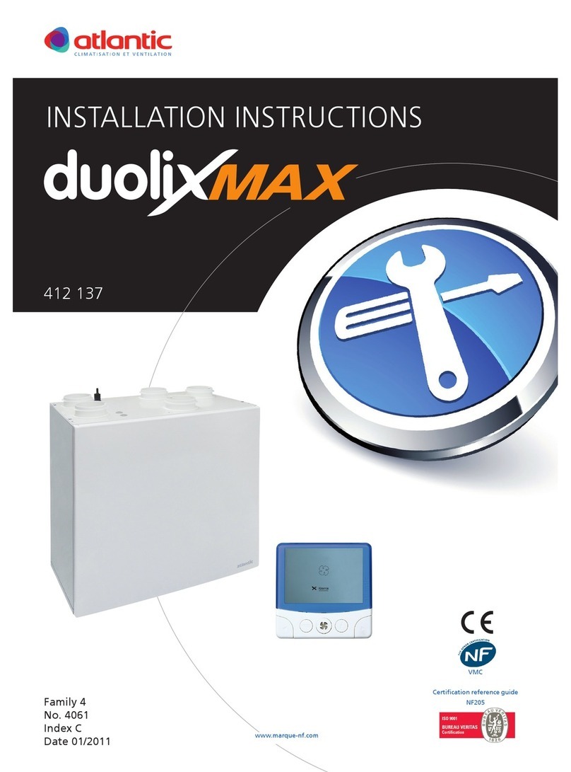 Atlantic Duolix Max installation instructions