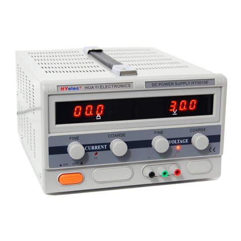 Mastech HY3010E User manual
