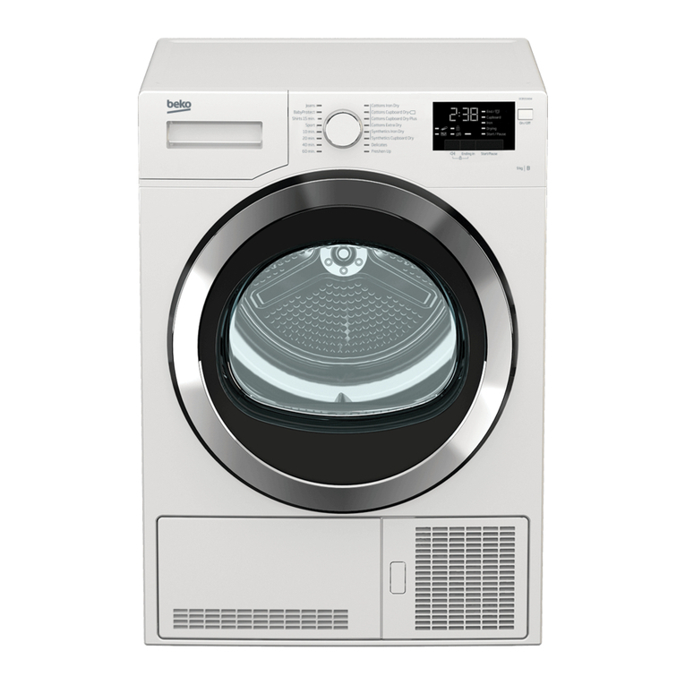 Beko DCY 9316 W user manual