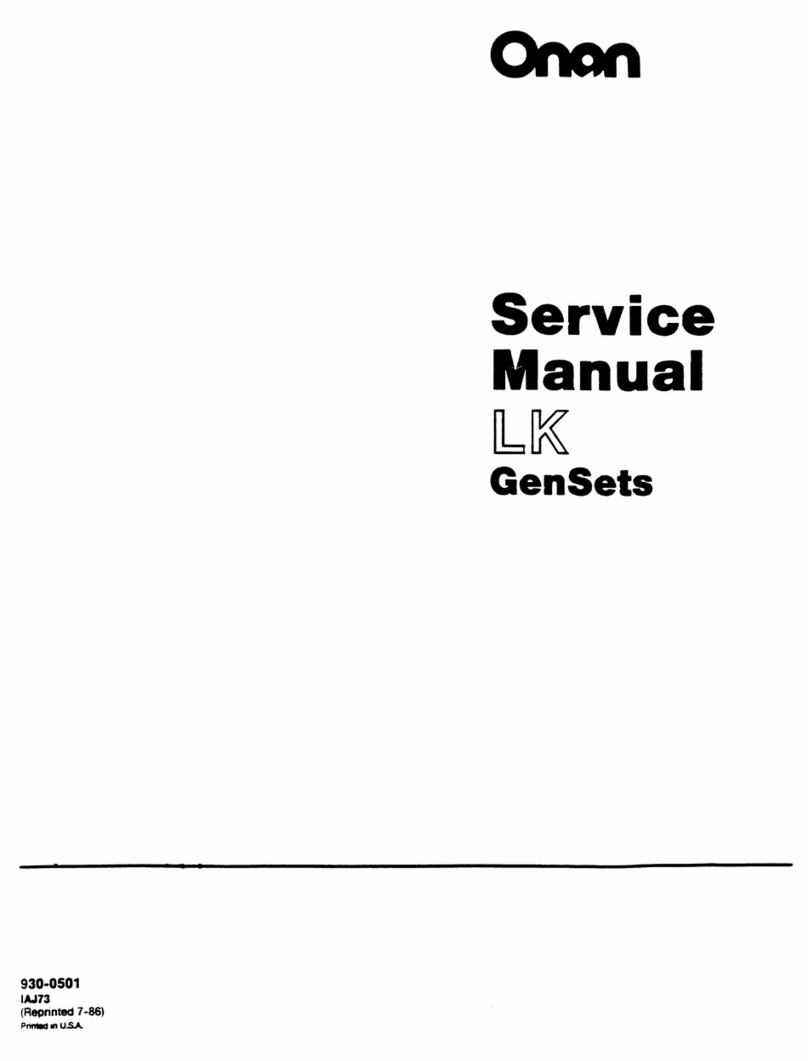 Onan Genset LK Series Service manual