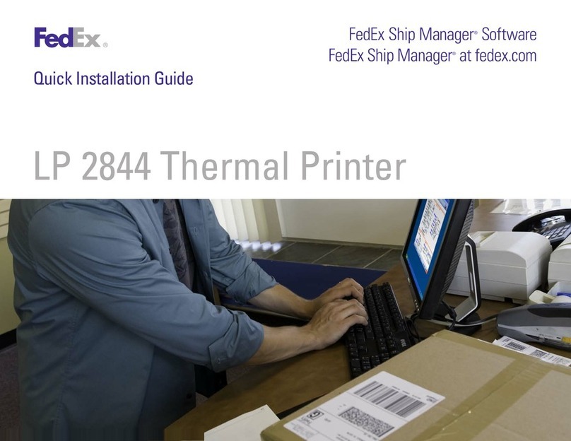 FedEx LP 2844 User manual