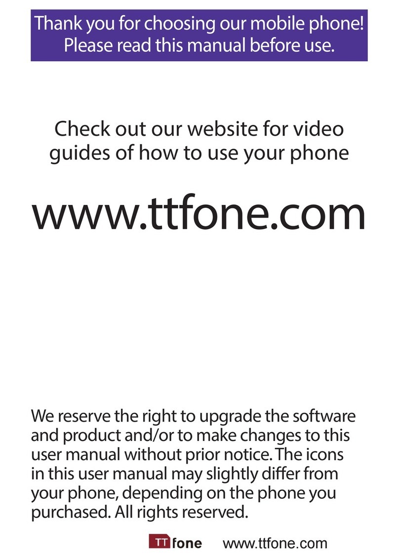 ttfone VENUS series User manual ttfone VENUS series User manual
