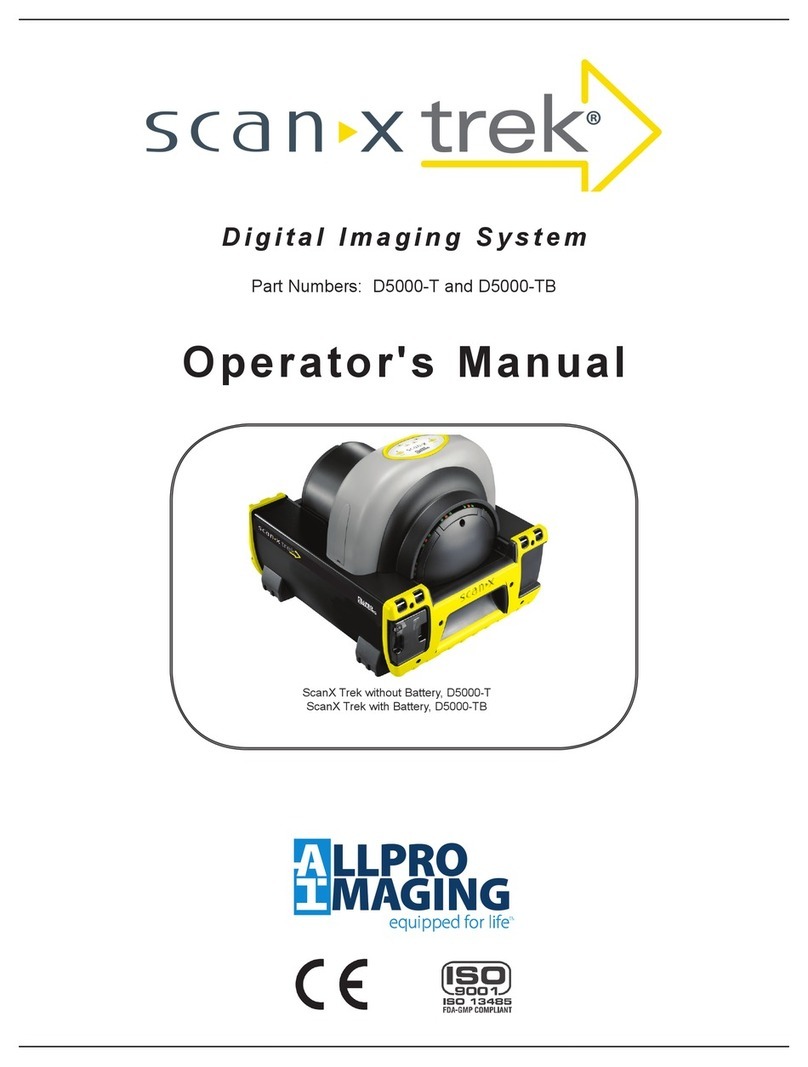 Allpro ScanX trek D5000-T Operator's manual