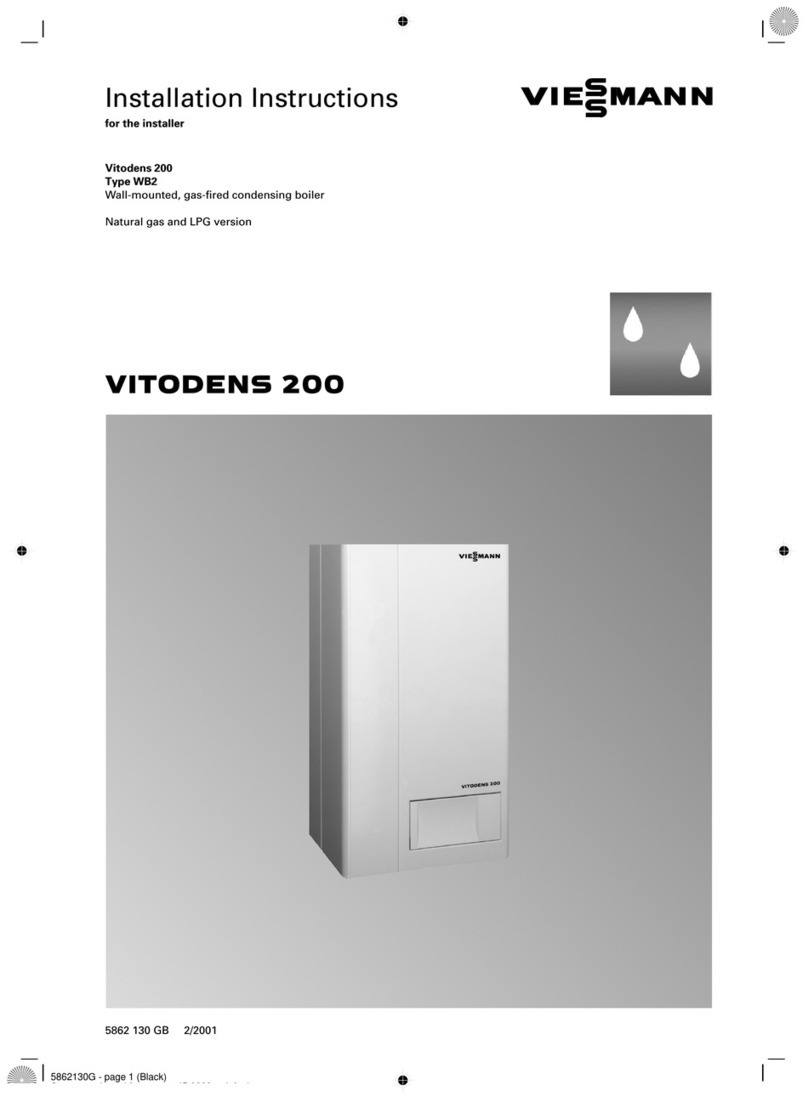 Viessmann VITODENS 200 WB2 Series User manual