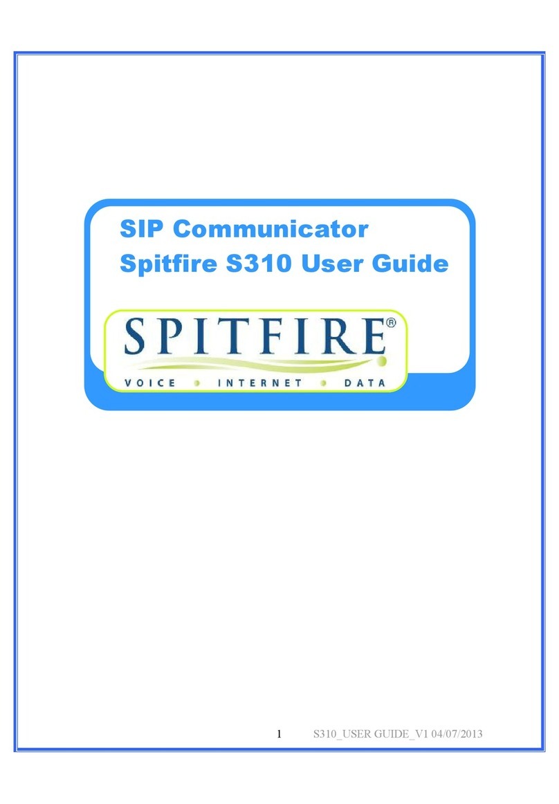 SIP Spitfire S310 user guide