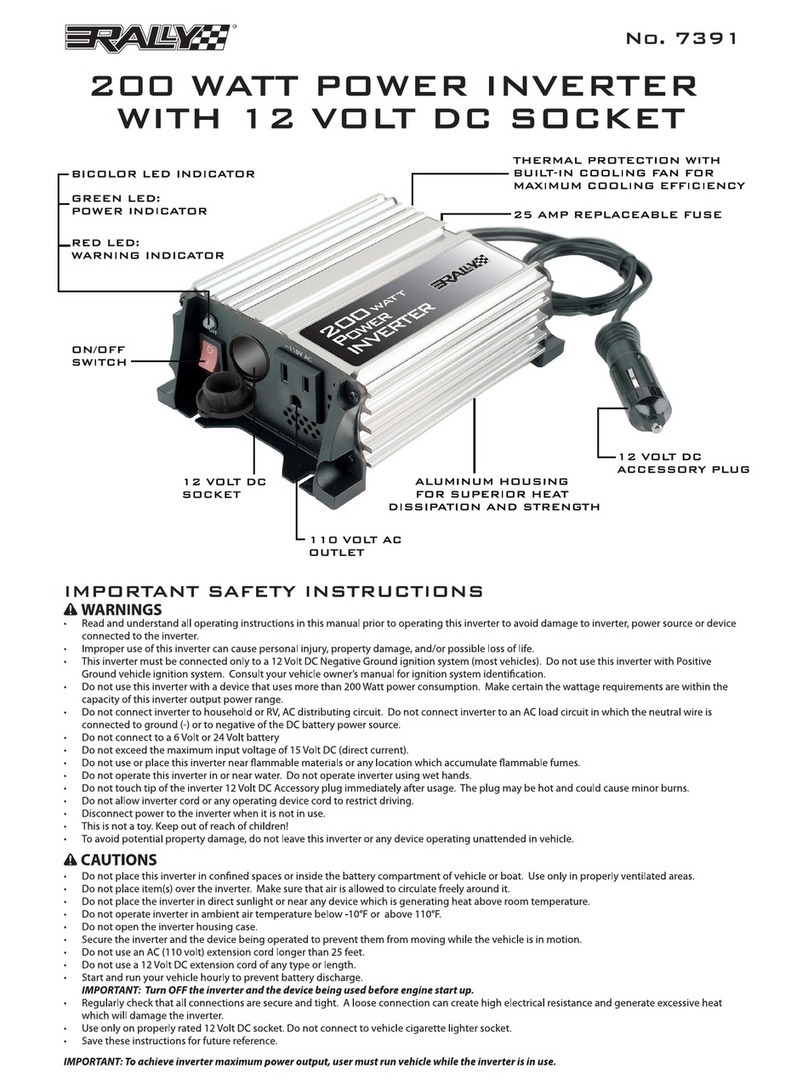 Rally 7391 instruction manual