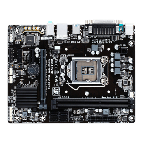 Gigabyte GA-H110M-DS2 DDR3 user manual