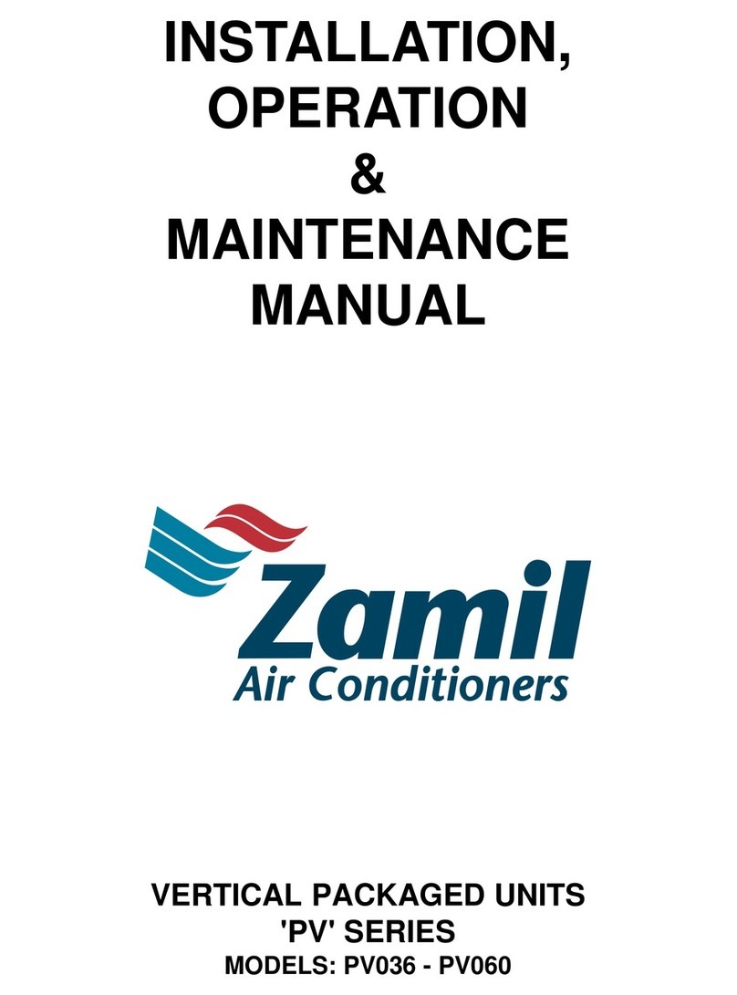 Zamil PV036 Instruction manual
